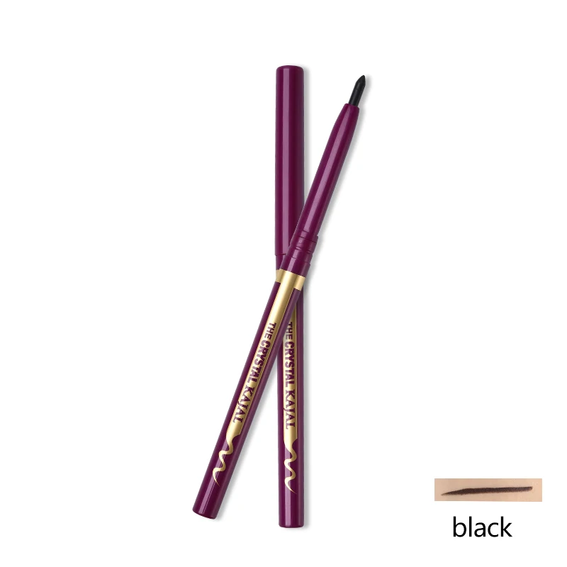 1 шт. водонепроницаемая черная и коричневая подводка для глаз Menow ручка макияжа не