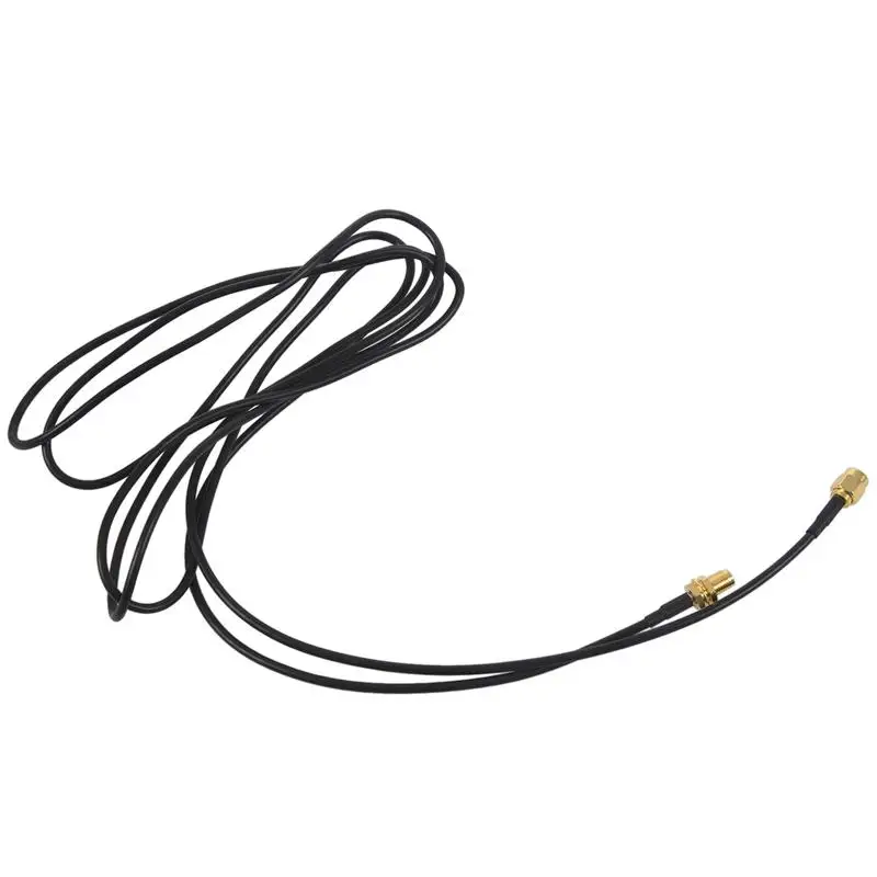 WIFI антенный Удлинительный кабель RP-SMA Штекерный к разъему RF адаптер RG174 2 м |