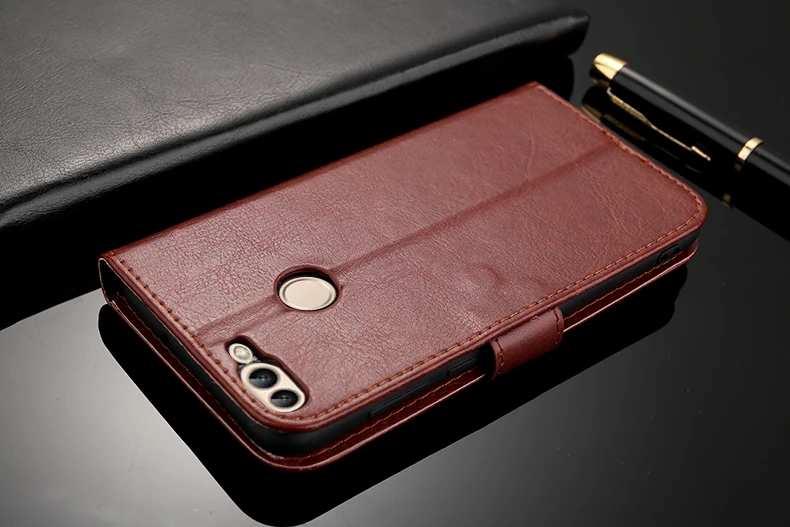 Чехлы PSmart роскошный кожаный чехол для Huawei P Smart Psmart FIG LX1 LX2 LX3 LA1 L21 кошелек откидная