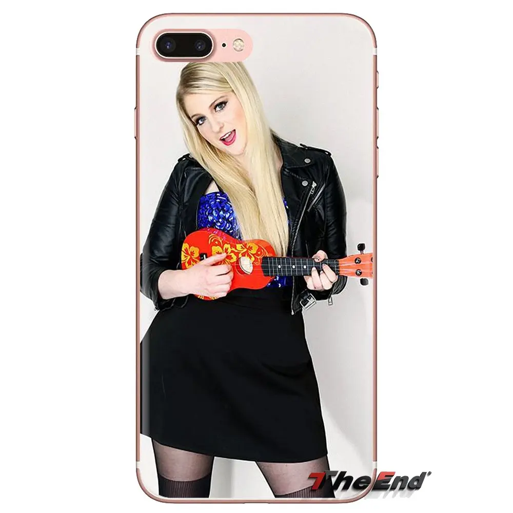 Прозрачный ТПУ чехол для Samsung Galaxy A3 A5 A7 A9 A8 Star A6 Plus 2018 2015 2016 2017 Meghan Trainor Pop American singer |