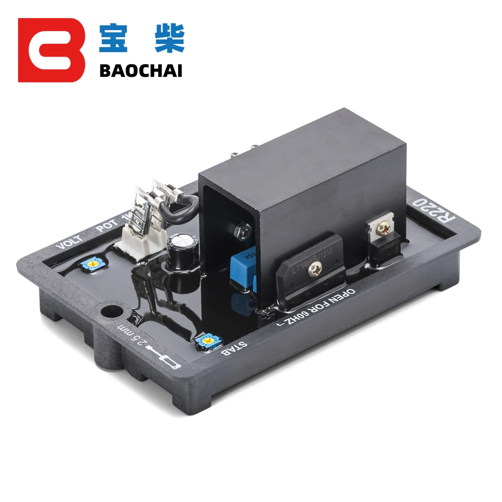 R220 Diesel Generator AVR Price Cheaper High Quality Genset Accessories Parts Automatic Voltage Controller for Alternator |
