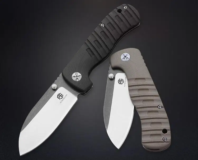 Llxxmm Открытый Тактические складные Ножи AUS 8 лезвие G10 ручка охотничьи ножи