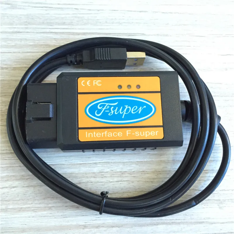 Новое поступление USB Diagnnostic интерфейс для Ford Mon deo F super Scan Tool с 3 летней