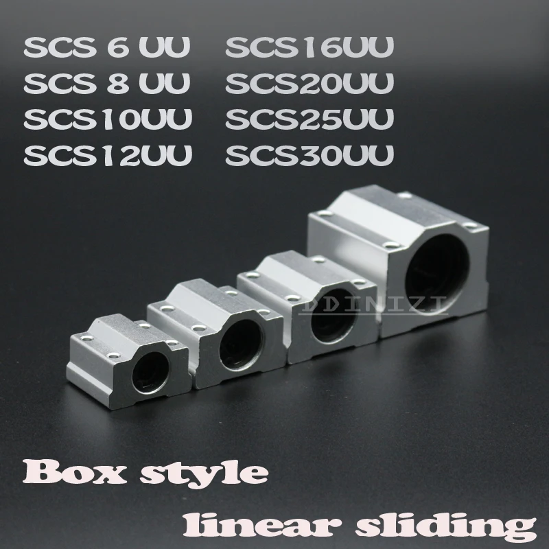 10 шт./лот Бесплатная доставка SC10UU SCS10UU SCS8UU SCS6UU SCS12UU SCS8LUU10mm Линейный