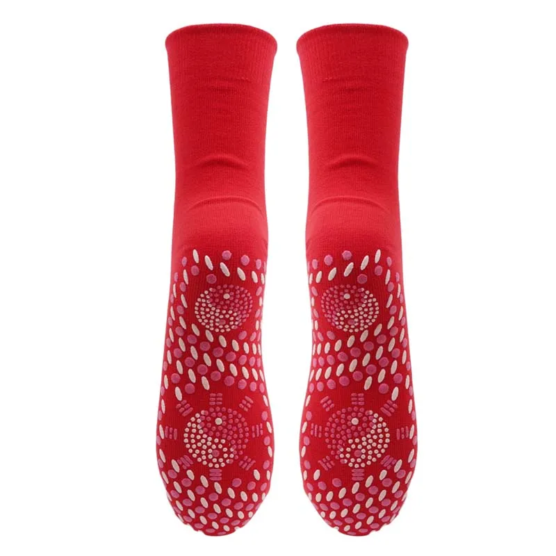 Женские турмалиновые Самонагревающиеся Носки спортивные носки длиной до икры