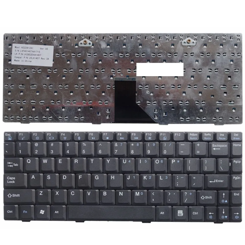 Сменная английская клавиатура для ноутбука Lenovo F40 F40A F40L F40M F40G F50 F50T F50A D500 |