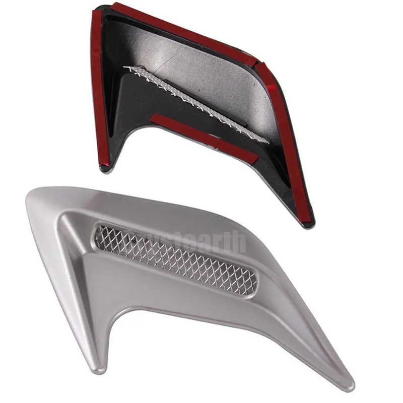 2 шт. авто боковые вентиляционные отверстия воздухозаборник впускные наклейки