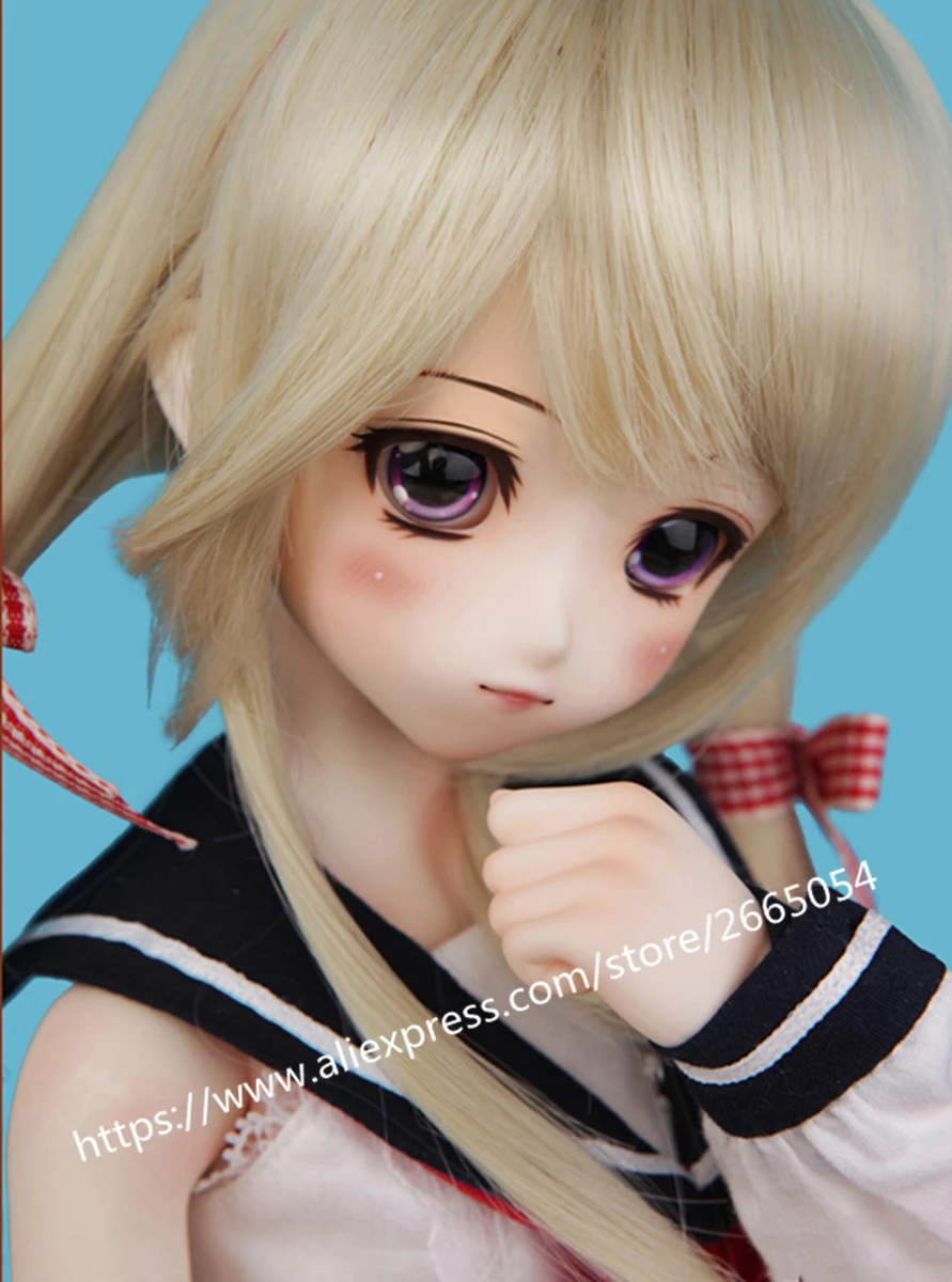 AQK BJD/Кукла Малыш дельф девушка Кокосовая пальма DD the play с 1/4 куклы без макияжа+ пятно бесплатные глаза