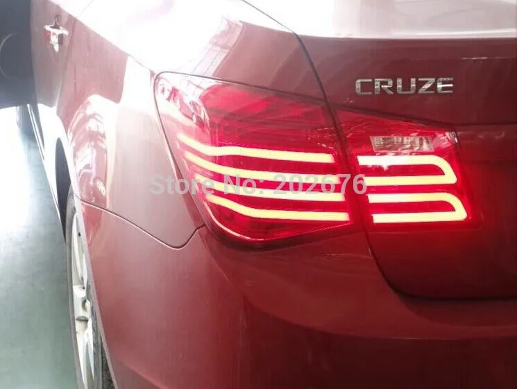  ЧА CAR LED ЗАДНИХ ФОНАРЕЙ ЗАДНИЙ ФОНАРЬ в СБОРЕ V4 ДЛЯ CHEVROLET CHEVY CRUZE СЕДАН GLK |