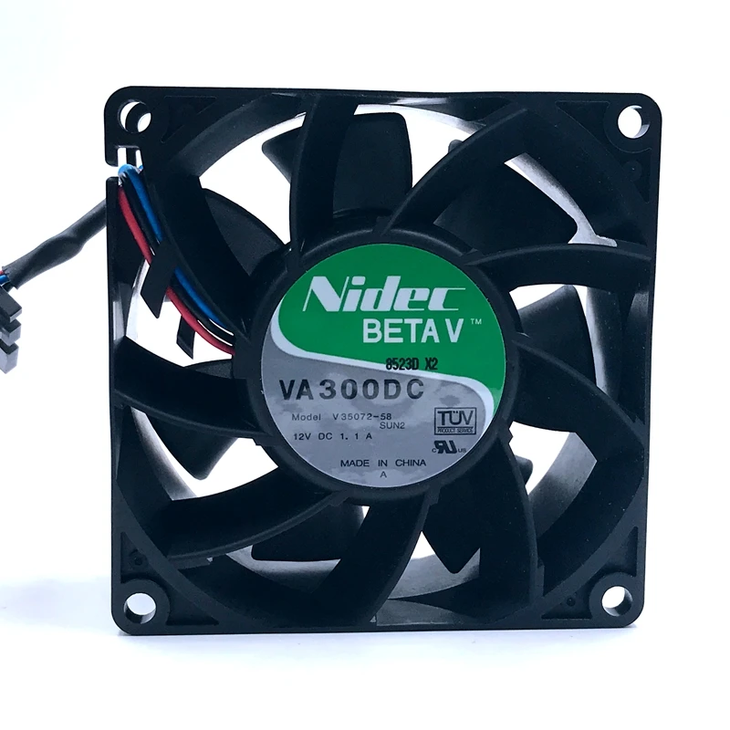 T2000 Вентилятор абсолютно новый VA300DC v35072 58 8 см 80 мм 8*8 80*80*38 8038 12В 1.1A охлаждения