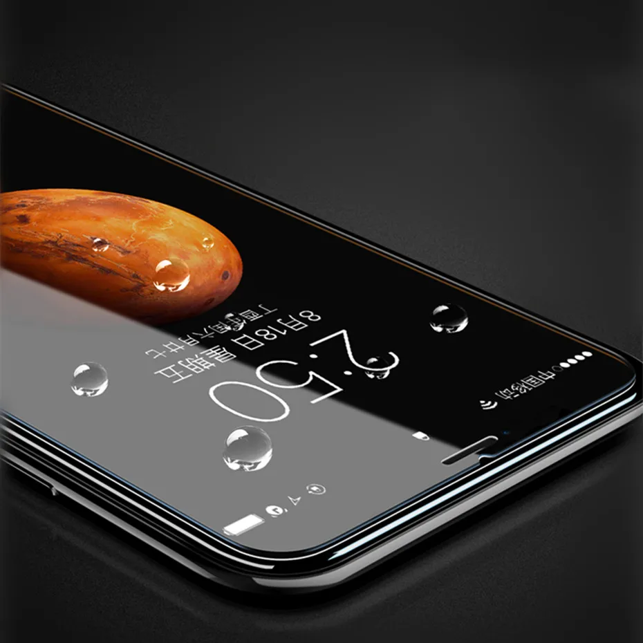 Ультратонкое защитное стекло 9H для iphone 8 7 6S 5 5S se 4S защитная пленка из закаленного