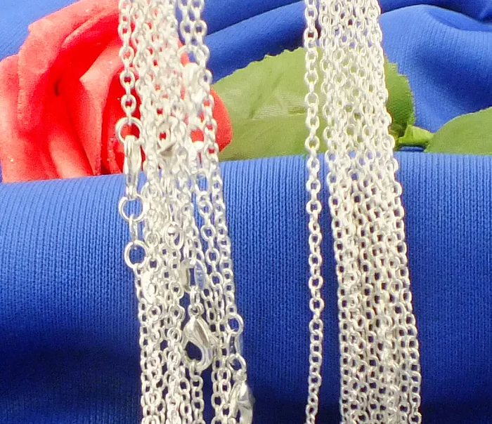 SHUANGR оптовая продажа 5 шт./лот серебряные цепочки Модные Цепочки Ювелирные