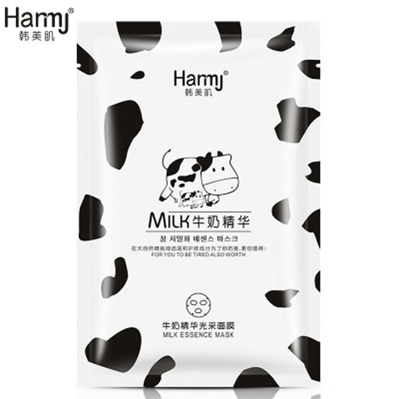 

Milk Essence Brightening Mask Skin Care Moisturizing Nourishing Whitening Anti-Aging Acne Treatment Face Care