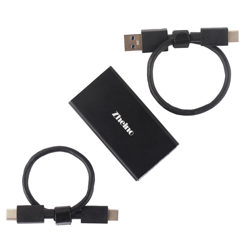 Zheino USB3.1/TYPE-C SSD 512GB внешние твердотельные накопители с функцией OTG внешний накопитель Алюминиевый Чехол