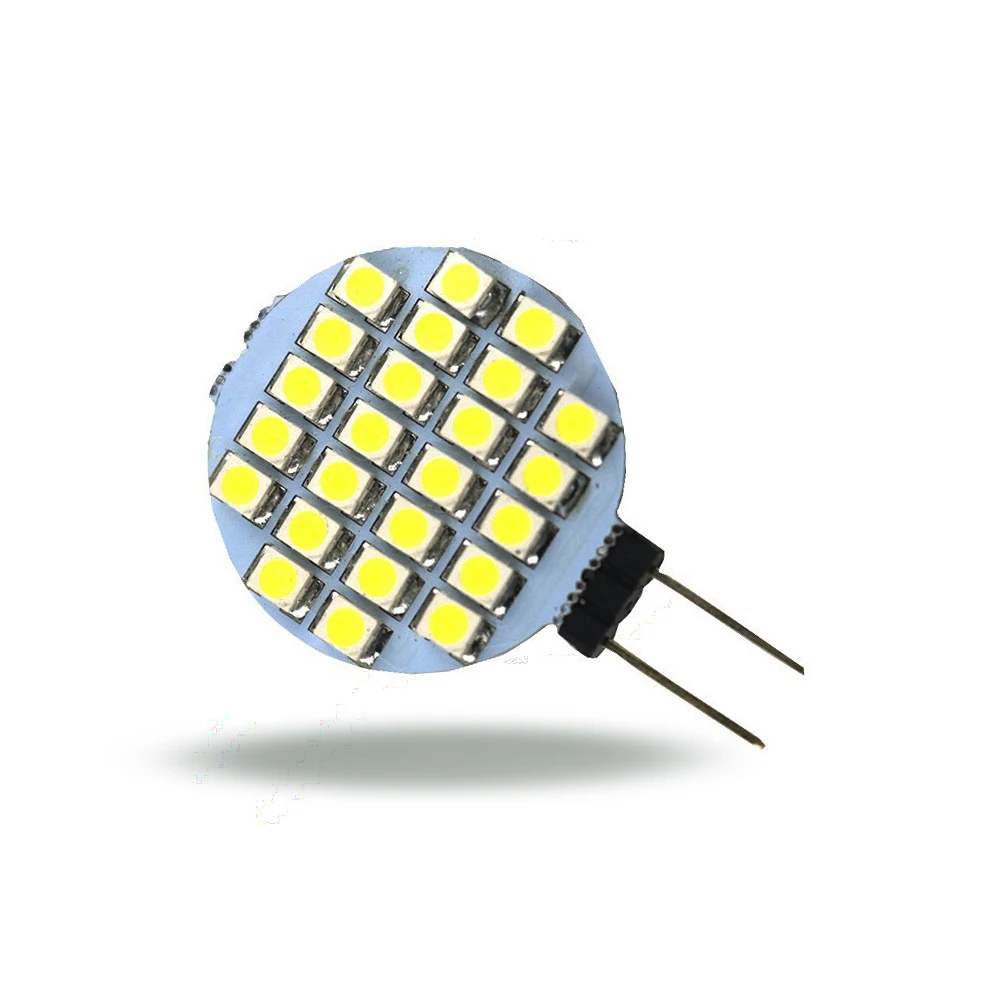 G4 Базовая Светодиодная лампа 24 5050 SMD светодиодный светильник Кукуруза DC12V Vifat