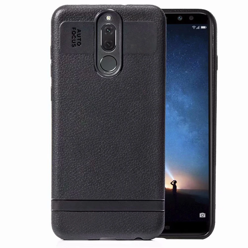 Мягкий чехол из ТПУ с текстурой личи для huawei mate 10 Lite Enjoy 7S Y6 2018 P20 Pro Redmi 4A 4X Note 5A 5 Plus 250