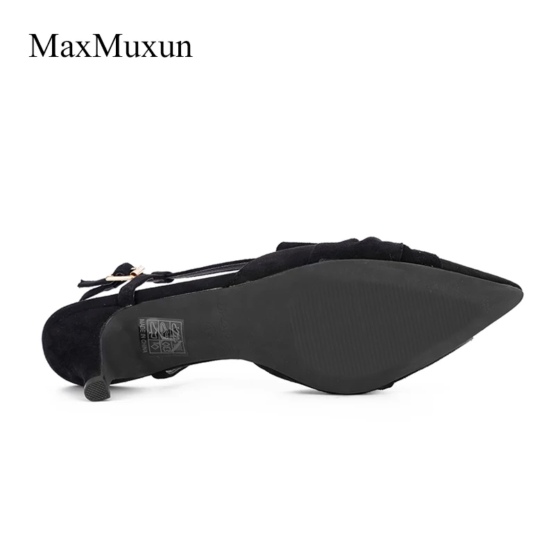 MaxMuxun/Женская обувь Модельные туфли лодочки на каблуке средней высоты с петлей