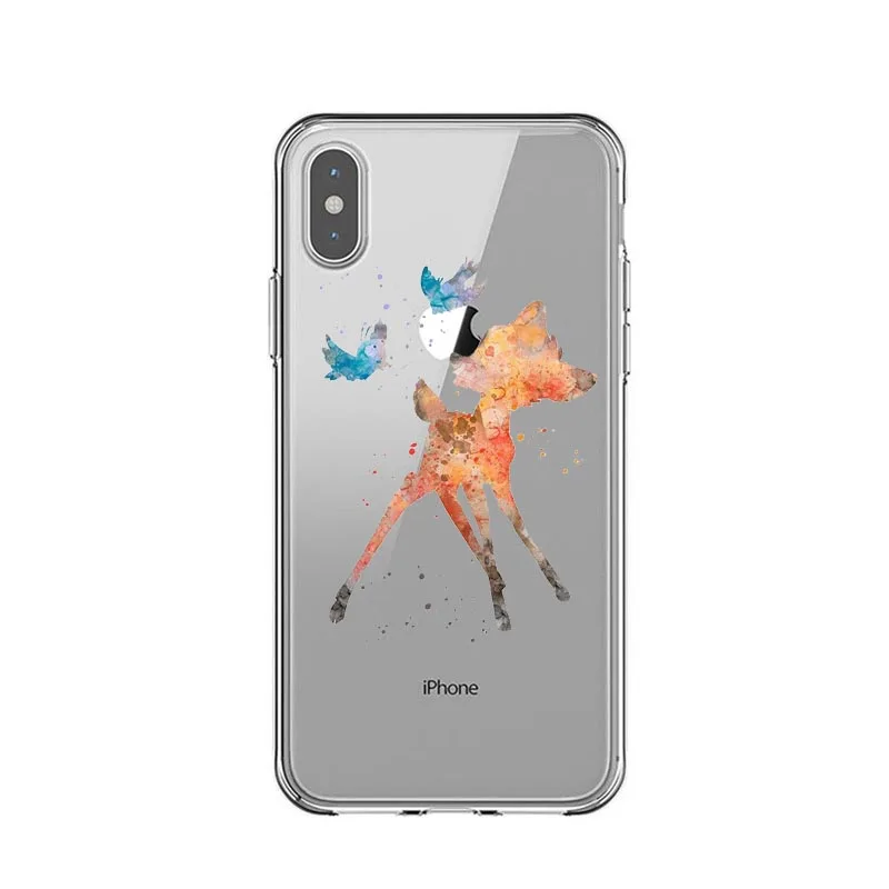 TPU Силиконовый чехол TinkerBell для телефона iPhone 7 8 Plus XS MAX XR милый мягкий маленький чехол с русалкой для iPhone X 6 6S Plus 7 8 5 SE Coque - Цвет: TPU