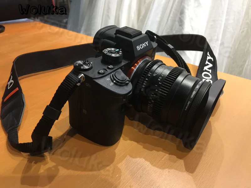 Бленда для объектива камеры SLR Magic 50 мм F1.1 25mmF1. 4 широкоугольный металлический