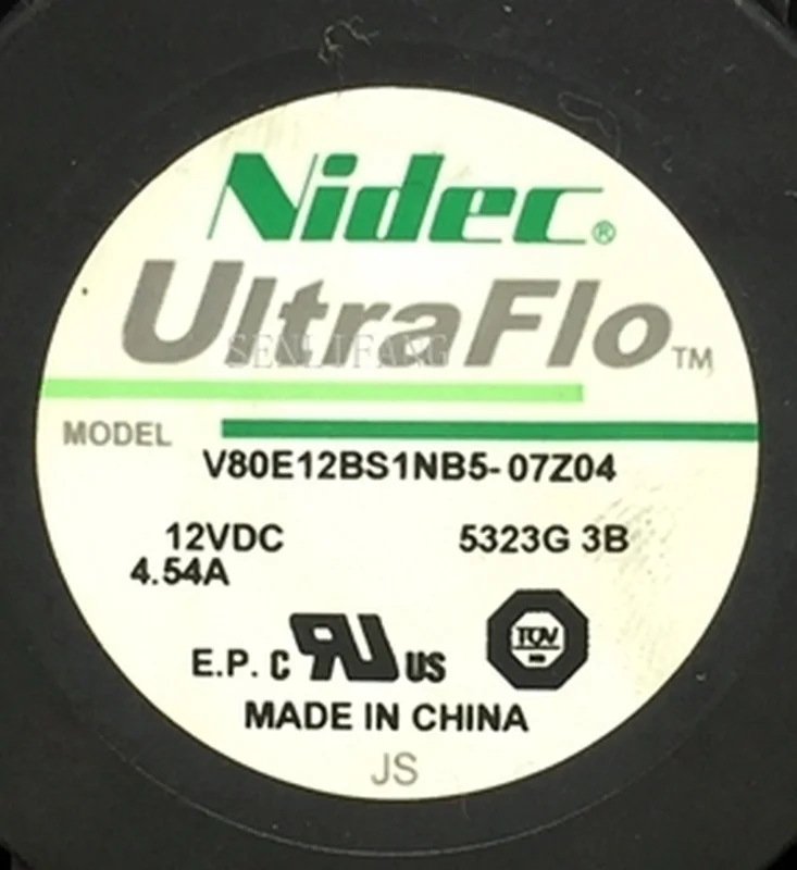 

V80E12BS1NB5-07Z04 80*80*38mm 8CM DC 12V 4.54A 4 Lines Server Coooling Fan