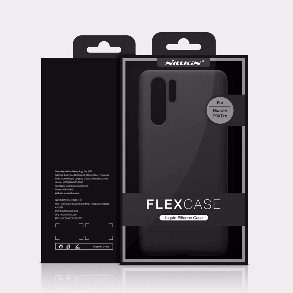 P30 Pro Чехол для huawei P30 Pro чехол Nillkin Flex чистый роскошные жидкий силикон мягкий чехол для задней крышки для huawei P30 Pro Чехол для телефона