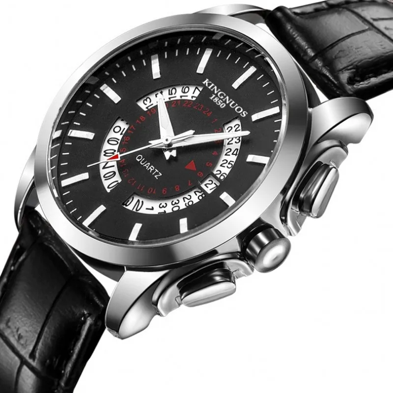 Men's Top Brand Luxury Watches Stainless Steel Band Analog Quartz Wristwatch Watch Men Clock Male Relogio Masculino Gift | Наручные