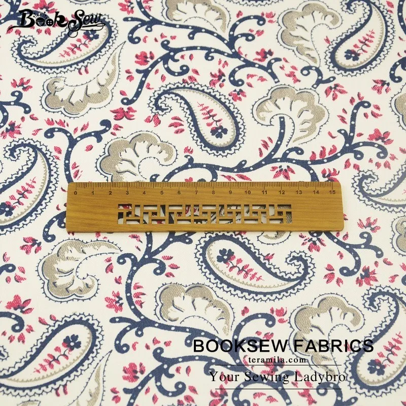 Booksew Новое поступление домашний текстиль 100% хлопок саржевая ткань для лоскутного