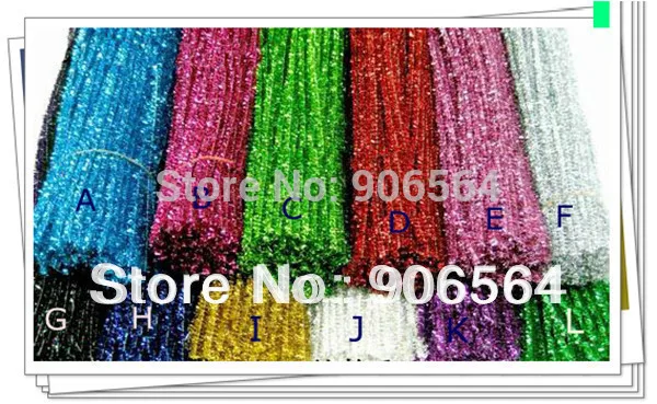 Волнистая пушистая палочка из синели стебель 12 дюймов детское художественное