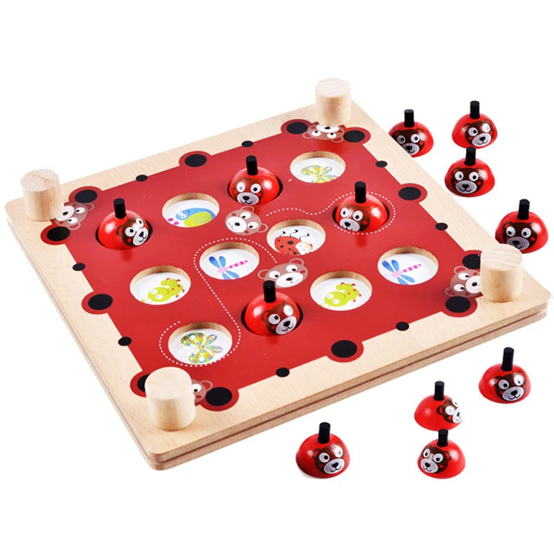 Новое поступление 2017 года Паззлы и Волшебные кубики медведь памяти шахматы