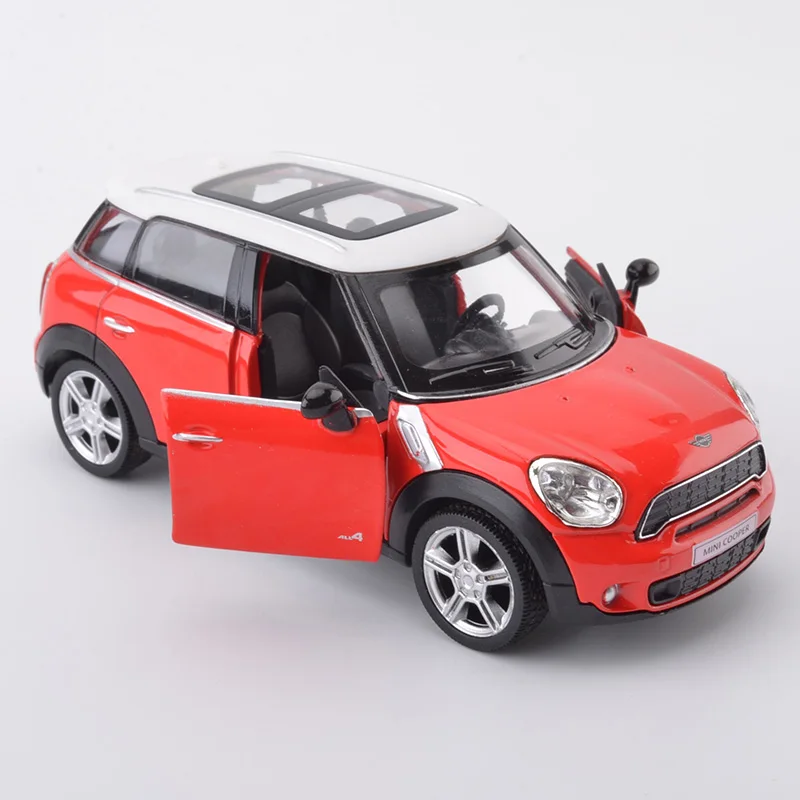 1:36 масштабная модель автомобиля для Mini Cooper Countryman сплав литья под давлением