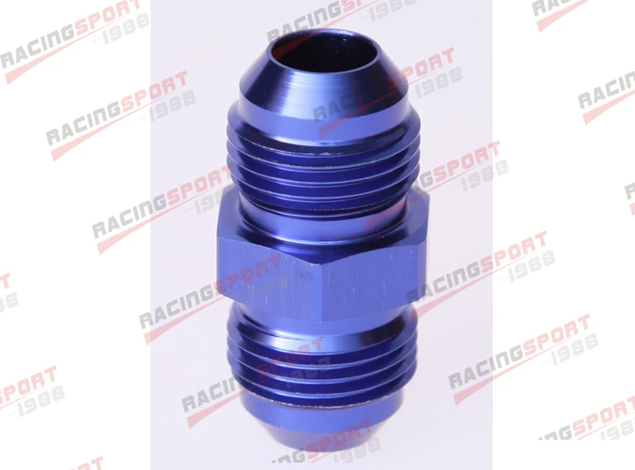20 AN к AN20 Алюминиевый адаптер прямого соединения|adapter fitting|aluminum fittingsblue aluminum |