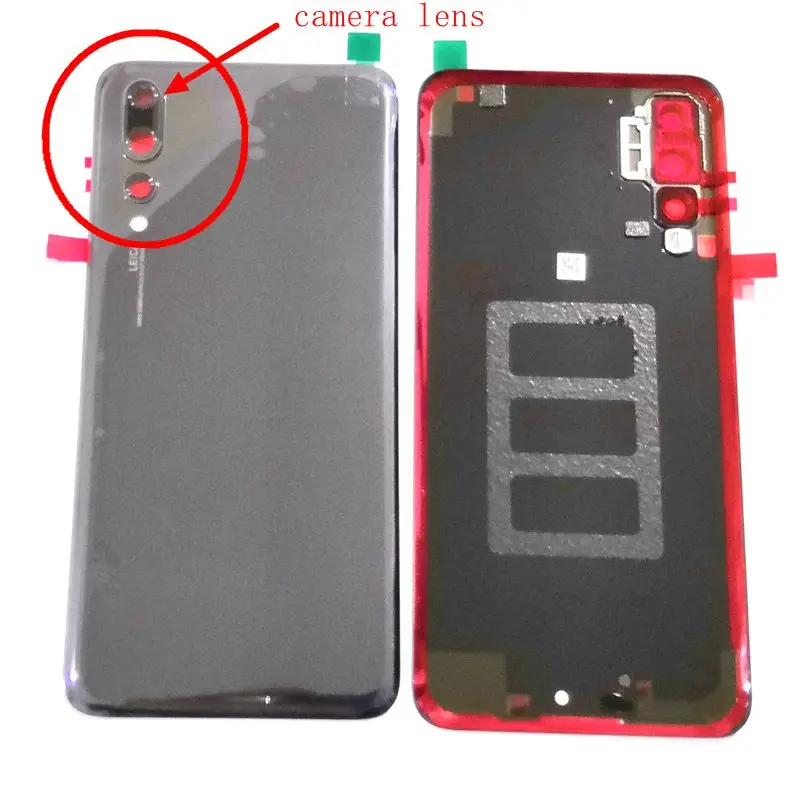 Крышка батарейного отсека для Huawei P20 Pro задняя крышка корпуса P20pro рамка сменные