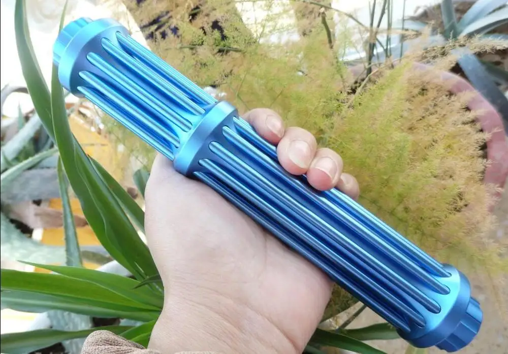 

High Power Military Blue Laser Pointer 100W 100000m 450nm Flashlight Light Burning Match/dry wood/black Burn cigarettes Hunting