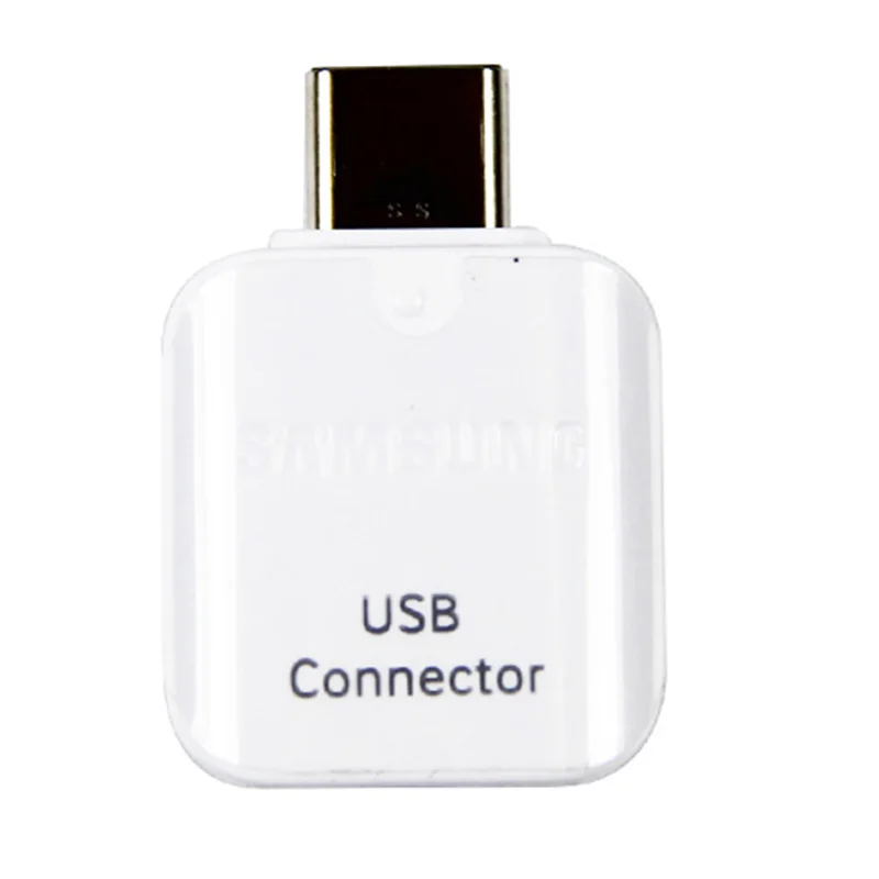 Оригинальный адаптер для передачи данных Samsung USB 3 1 TYPE C OTG Galaxy S8 S9 Plus Note 8 9 A8 A51 с