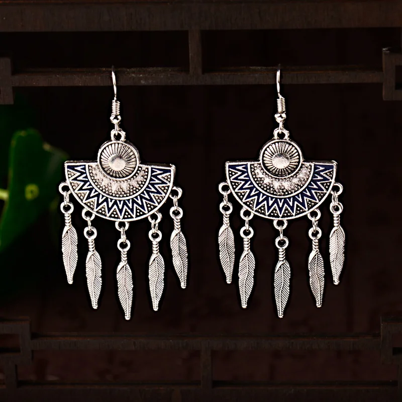 Новые Классические Этнические женские полукруглые серьги Jhumka винтажные