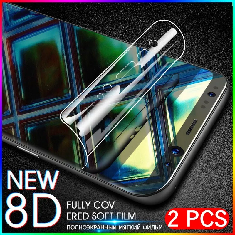 Пленка для Samsung Galaxy S20 Ultra S10 S10e S7 edge S9 S8 plus Note 20 10 8 9 2 шт.|Защитные стёкла и плёнки