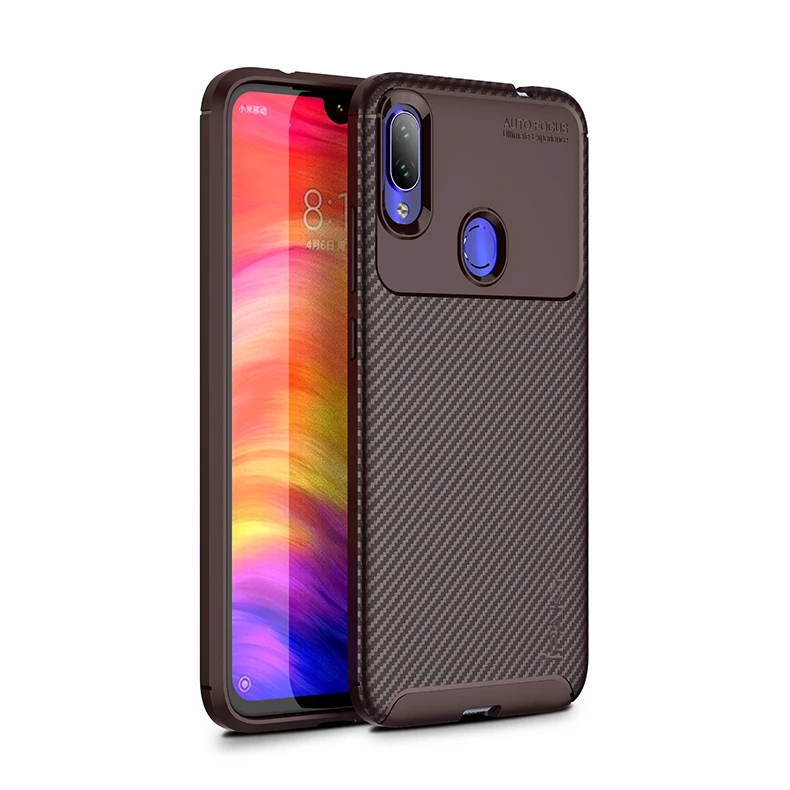 IPAKY для Xiaomi Redmi Note 7 Чехол Мягкий силиконовый чехол бампер противоударный чехол роскошные чехлы для телефонов Xiomi Redmi Note7 чехлы