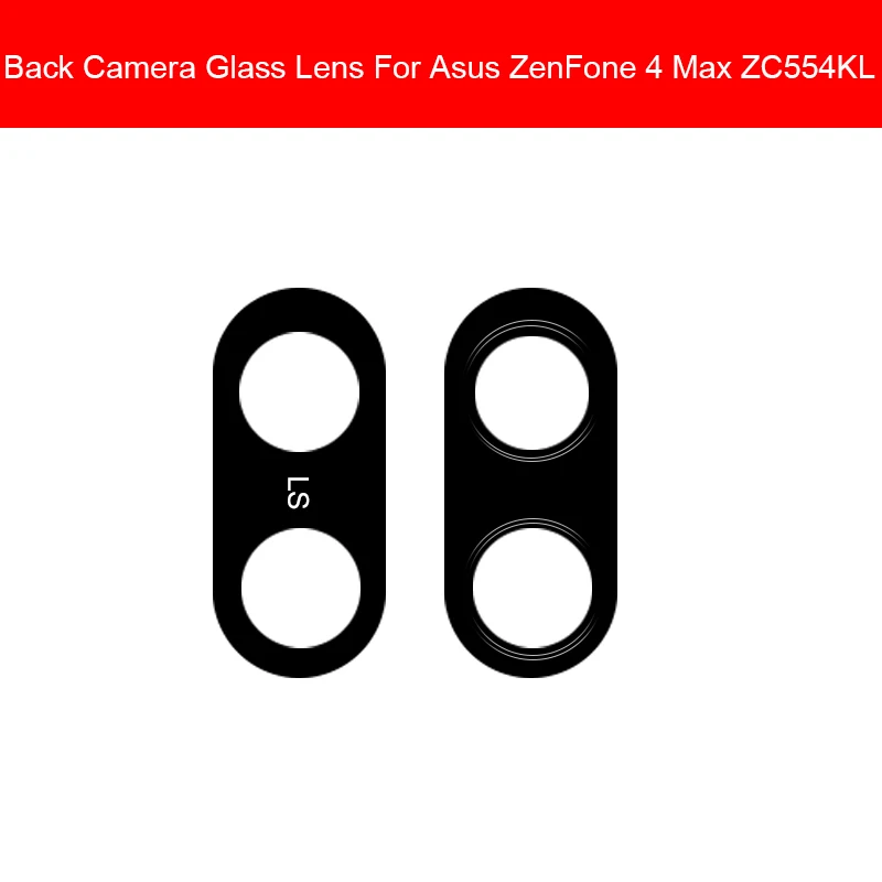 Задняя крышка объектива камеры для ASUS Zenfone 4 Max Pro SD430 Octa Core ZC554KL задняя камера