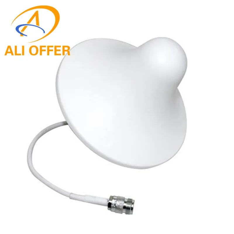 800-2500MHz Dome Antenna 3dBi Omni Ceiling Mobile Signal Booster Repeater Amplifier | Boosters
