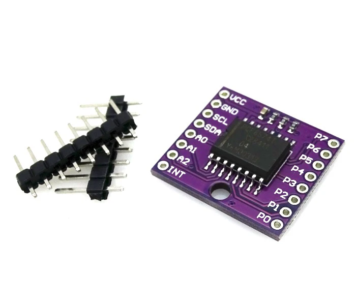 

5 шт., модуль расширения каскадного порта PCF8574T I/O I2C