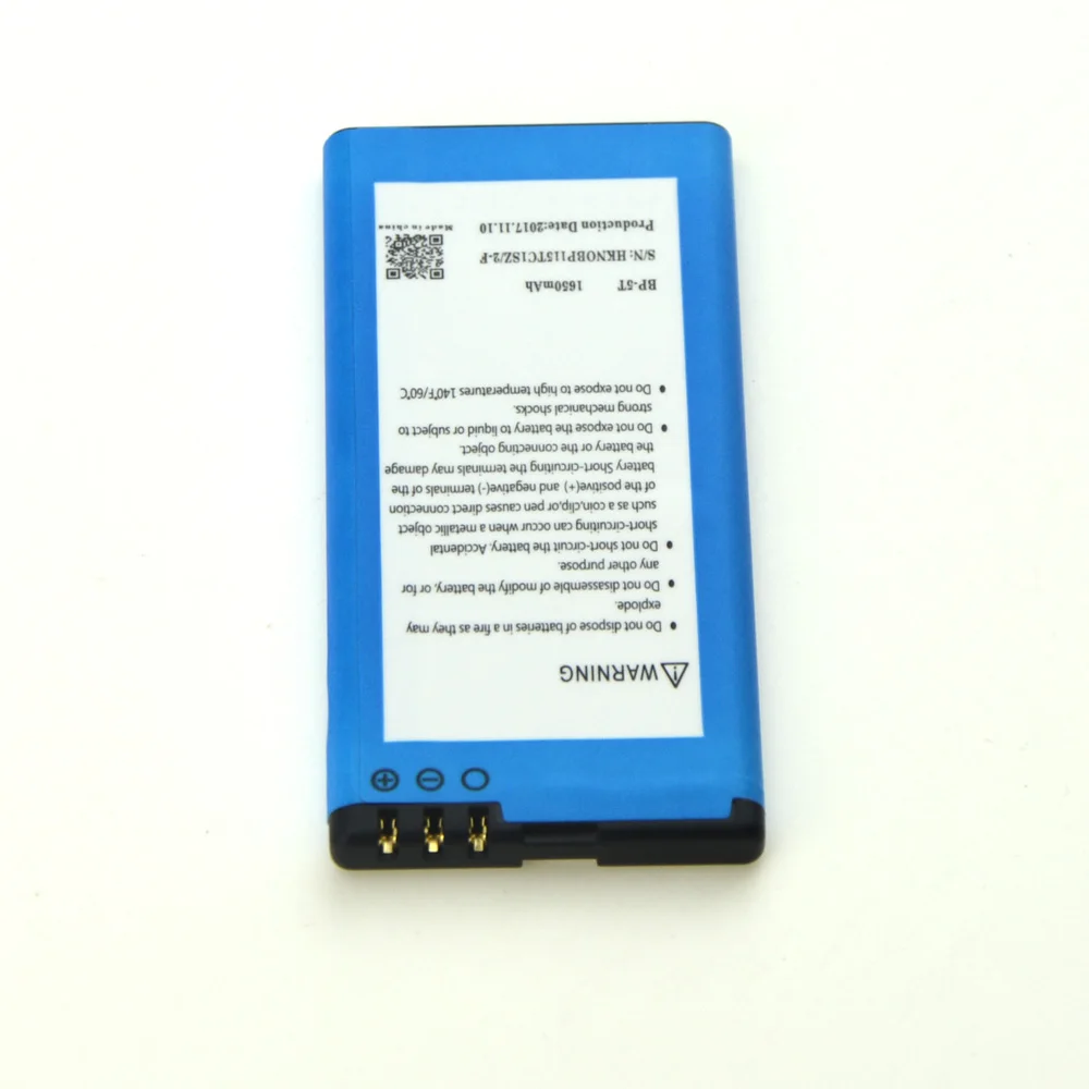 Новинка литий-ионный аккумулятор HKFASTEL BP-5T 5T для Nokia Lumia 820 825 1650 мАч - купить по