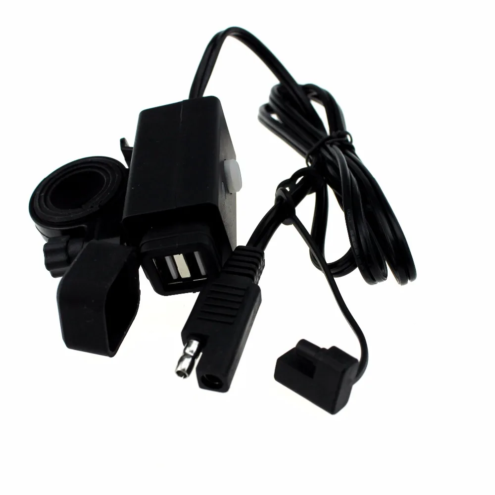 Зарядное устройство для телефона с двумя USB портами и светодиодным индикатором 3 1
