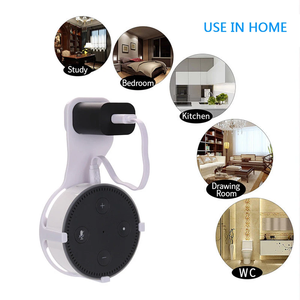 Подставка для динамика настенное крепление держатель кронштейн Amazon Alexa эхо Dot