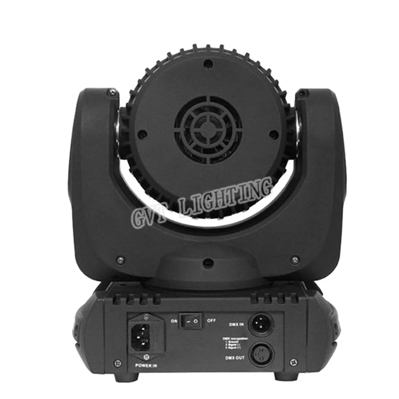 4 шт./лот DMX 512 светодиодный вращающийся головной светильник 12x12 Вт RGBW движущийся DJ