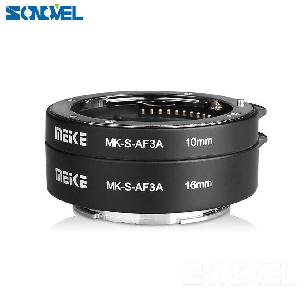 Meike MK S AF3A металлическая Макросъемка с автофокусом 10 мм 16 для Sony беззеркальная a6300
