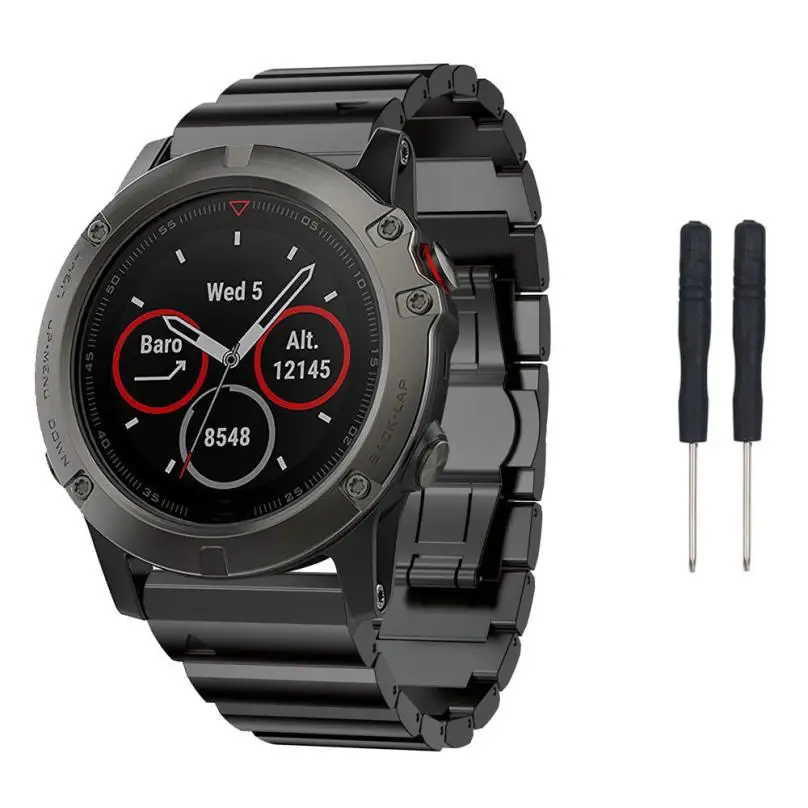HIPERDEAL смарт аксессуары ремешок для Garmin Fenix 5X GPS часы модный браслет из нержавеющей