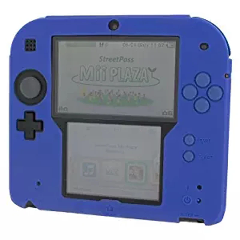 Разноцветный Мягкий силиконовый чехол для Nintendo 2DS защитный из мягкой гелевой
