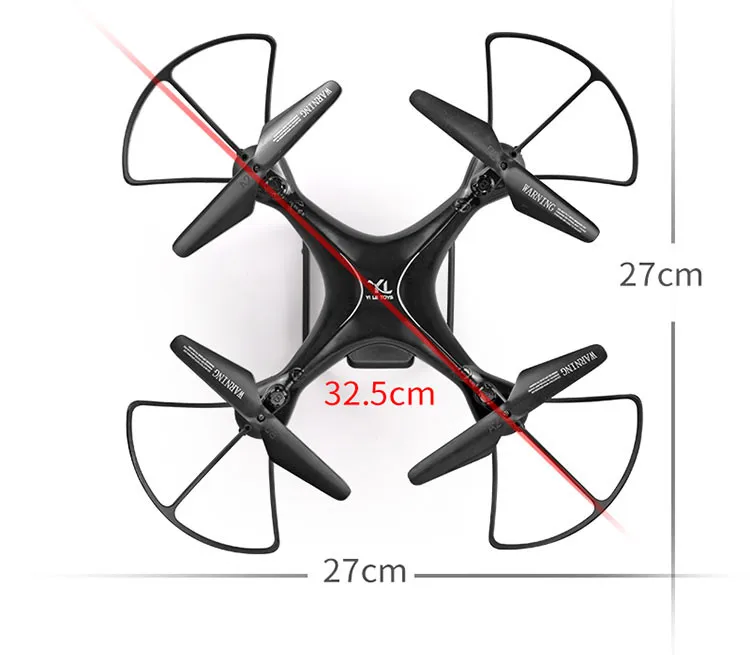WIFI FPV с широкоугольной HD камерой высоким режимом RC Квадрокоптер Дрон для RTF VS VISUO