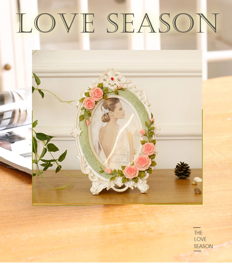 Креативный Европейский стиль ретро спальня маленькая фоторамка простая