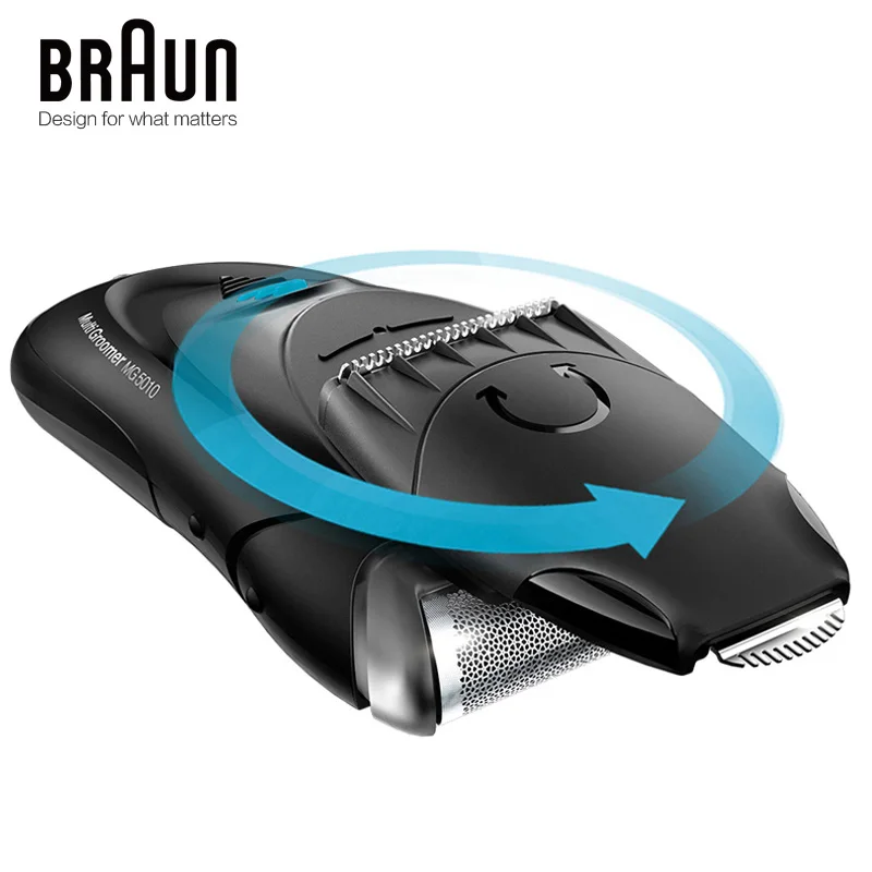 Электробритва Braun MG5050 Мужская моющаяся прибор для бритья быстрая зарядка уход за
